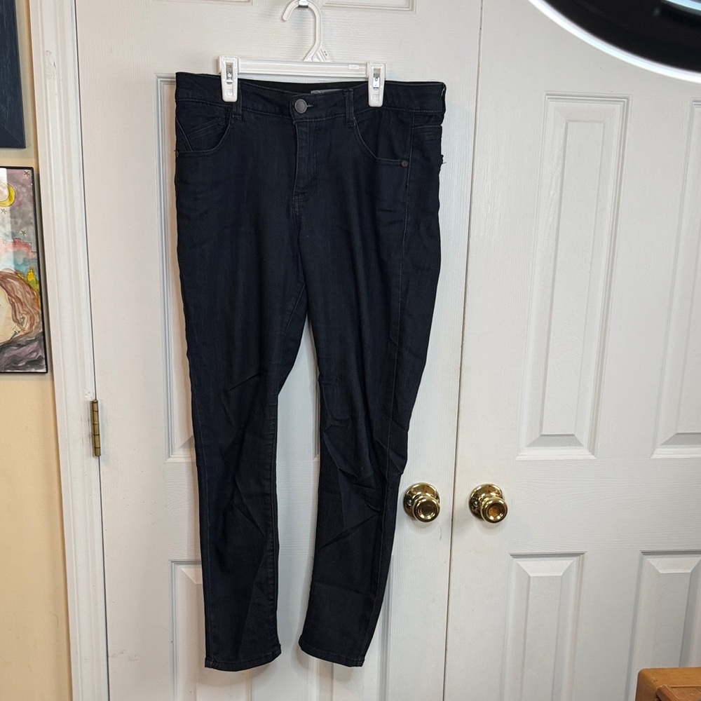 Wit & Wisdom Black Straight Leg Jeans